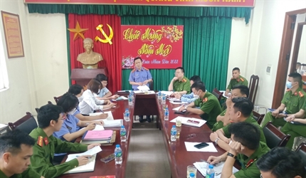 Viện KSND các huyện Đông Anh, Hoài Đức, Chương Mỹ trực tiếp kiểm sát...